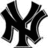 Black and white stylized 'NY' logo with curved strokes and gray outlines on white background, displayed in a with one gray square