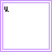 10 white square with purple borders, each containing text in black or colored fonts; some show sequential letter changes and color variations
