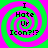 Four identical display a green and pink spiral background with black text reading "I Hate Ur Icon?!?" in pixelated font