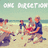 Beach scene with people playing, text overlays change from 'oliviah64 loves' to 'oliviah64 loves 1d'