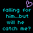 A static pixel art image with cyan text on black background, featuring a purple heart symbol above the text.