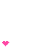 Animated pink heart shapes cascade downward in multiple streams against a white background, with 'TRICIA' text appearing at the bottom of each stream.