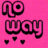 Pixelated pink background with black outlined text 'Ugly' and three small black hearts below, all rendered in low-resolution digital style.