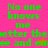 Green pixelated text on a split background of pink and orange reads "No one knows me better than ee and emee" with small star-like shapes.
