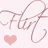 Pixelated pink script with a heart symbol and the text 'flirting is my job!' in bright pink pixel font on light background.