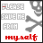 30 identical pixel art icons featuring a skull and crossbones with text 'PLEASE SAVE ME FROM myself' in gray and red