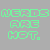 pixelated text variations displaying 'NERDS ARE NOT.' in multiple colors and styles against a gray background