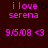 Pixelated text and symbols in pink on dark red background, with one version showing a black heart symbol replacing the 'o' in 'love'.