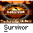 Pixelated static image of a fiery explosion with text overlay and
