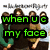 six showing a group photo with overlaid green text, where some display different phrases and cropped backgrounds