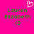 Pixelated green text on bright pink background with white heart symbol above text.