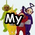 Pixelated cartoon characters with text overlays reading 'My homies' and 'to sho' across four showing sequential animation frames