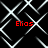 Black background with white geometric lines forming interconnected diamond shapes, four instances of red text "Elias" positioned at top-left, top-right, bottom-left, and bottom-right.