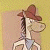 A 2-frame contact sheet showing a cartoon character with a long nose and brown hat on the left, next to green text reading "Original Icons .com" on a dark background.