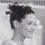 A six- displays a woman's face, text, and group scene with pixelated rendering