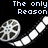 Pixelated film reel icon with white and dark gray segments on black background, displaying text about holding onto pictures.