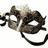 A pixelated mask icon with a white background and black text reading 'MASQUERADE' above, followed by two of text