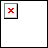 A pixelated animation of a black circular face with two dots for eyes, showing text changes from 'omg' to 'this icon saw your face then it died.'
