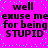 A static image with a bright pink background and cyan pixel dots, displaying repeated text in black pixelated font.