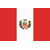 Static 50x50 pixel icon depicting the Peruvian flag with a central coat of arms on white vertical stripe between two red stripes, rendered in low-resolution pixel art style.