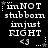 Black background with white pixelated text and symbols arranged in a pattern, featuring repeated phrases and decorative elements