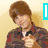 six pixelated images of a person with brown hair, each overlaid with bold text in different colors