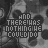 identical pixelated icons featuring a grayscale skull with orange text reading "AND THERE HAS NOTHING HE COULD DO" in blocky font