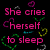 Black background with pink text and colorful heart outlines in green, yellow, purple, blue, and white.