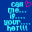 Pixelated blue background with cyan text reading 'call me... if... your... hot!!!' and a pink heart symbol above the first line on the left side.