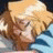 A pixelated anime-style character with blonde hair and blue clothing appears on the left side of a contact sheet, while the right side displays text "Anime IM" and "COM" in white pixelated font against black background.