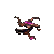 Animated contact sheet of a pixelated character performing acrobatic movements against a gray background, with visible frame-by-frame motion changes across eight sampled frames.