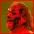 six with red borders showing two wrestlers and text elements on black backgrounds