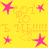 Yellow background with pink star shapes and faint orange text repeating 'GOT TO BE NICE' in a pattern