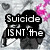 A four- of pixelated anime-style character images with overlaid text fragments on a gray and pink floral background