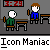Animated pixel art sequence showing two characters in a classroom setting with changing actions and text elements.