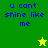 Green and yellow pixelated with blue text "u cant shine like me" and two star icons, one yellow and one green