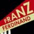 A pixelated red and beige sign with stylized text reading 'Frat Party' on a dark background.