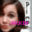A vertical strip of pixelated text with a person's face in the background, showing three distinct animated states.