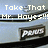 Pixelated static image with white text reading "Take That Mr. Hayes!!!" over a light blue background featuring a dark rectangular frame containing pixelated shapes.