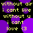 Yellow pixelated text on black background with purple circular shapes, repeating phrases about needing air and love.