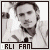 nine grayscale images showing a person in a white jacket with dark stripes, each labeled 'ORLI FAN' at the bottom