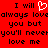 Red background with black pixelated text and a white heart symbol, displaying repeated phrases about love.
