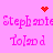 Pink background with repeated text and animated red pixel symbols; heart at top center, starburst on right, and scattered dots in middle.