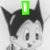 Black-and-white cartoon character with spiky hair and large eyes appears in four with green text overlays reading I, LOVE, COBALT!, and a blank space