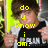 Pixelated image of a person holding a yellow lightsaber-like object with overlaid yellow text reading 'do you know i am?' against a blurred background.