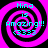 Four identical display a bright pink spiral background with black rings and cyan text reading "Mino is Amazing!!! (3333)"