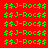 Green pixelated text 'J-Roc' with dollar signs on red background, some have white background, static image