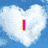 Animated sequence showing a heart-shaped cloud with a vertical pink line, a heart drawn in sand with 'Love' text, and a glowing heart with 'Connor' text.