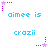 Pixelated text and star icons arranged in a pattern with alternating blue text and purple stars on white background
