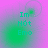 A four- of cyan text reading "Im Not Emo" on a pink-to-green gradient background with circular light effects